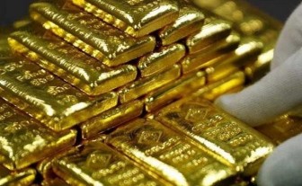 Giá vàng tại Châu Á giảm xuống mức thấp trong hơn hai tuần