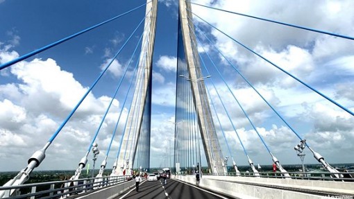 Cầu Vàm Cống - Kết nối trung tâm đồng bằng