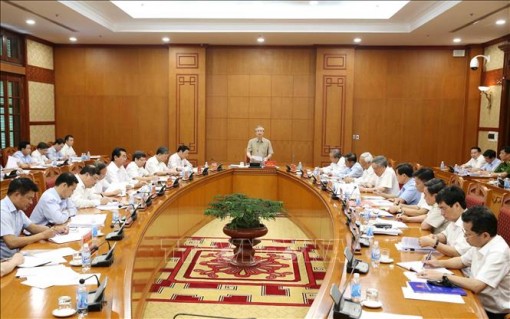Họp Thường trực Ban Chỉ đạo Trung ương về phòng, chống tham nhũng