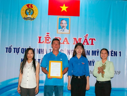 TP. Long Xuyên: Ra mắt Tổ tự quản nhà trọ công nhân Mỹ Duyên I