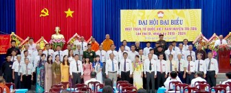 61 ủy viên tham gia UBMTTQVN huyện Tri Tôn nhiệm kỳ 2019 – 2024