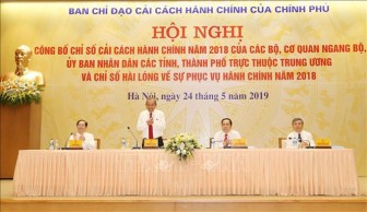 Quảng Ninh và Ngân hàng Nhà nước dẫn đầu bảng xếp hạng Chỉ số cải cách hành chính năm 2018