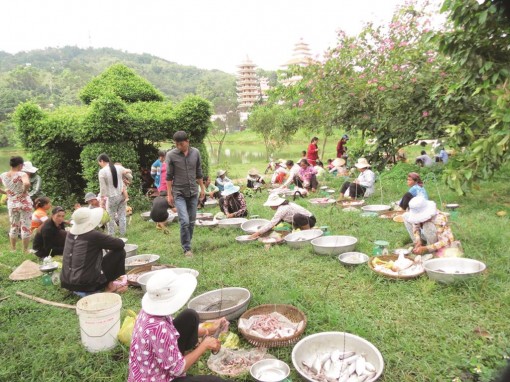 Độc đáo những ngôi chợ ở Bảy Núi