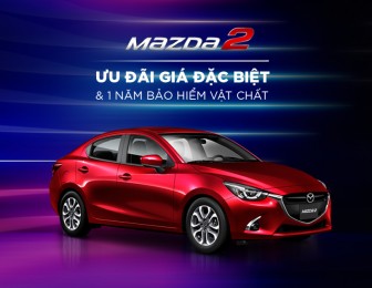 Mazda2: Chiếc xe an toàn đáng sở hữu