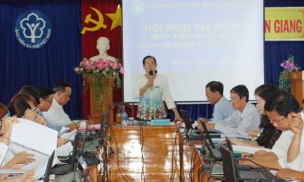 An Giang triển khai Quyết định số 166/QĐ-BHXH của Tổng Giám đốc Bảo hiểm xã hội Việt Nam