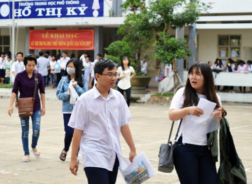 Học sinh Cà Mau thi thử kỳ thi THPT quốc gia đạt 88,5%