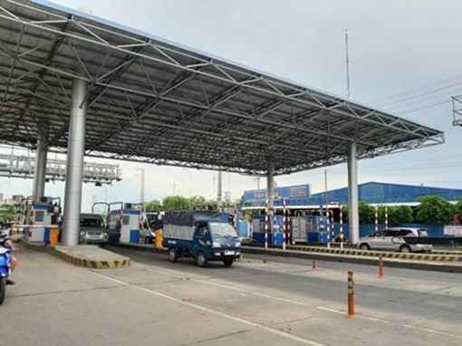 Khu vực trạm BOT T2 đã trở lại thông thoáng