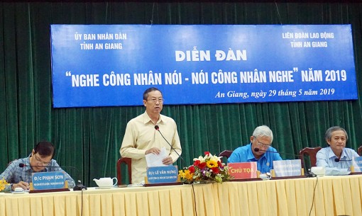 Diễn đàn “Nghe công nhân nói – Nói công nhân nghe”