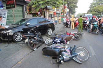 558 người chết vì tai nạn giao thông trong tháng 5-2019