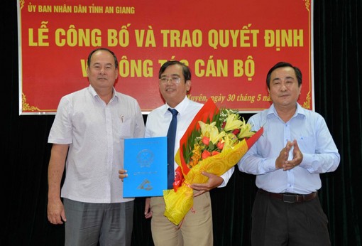 Sở Nông nghiệp và Phát triển nông thôn có Phó Giám đốc mới