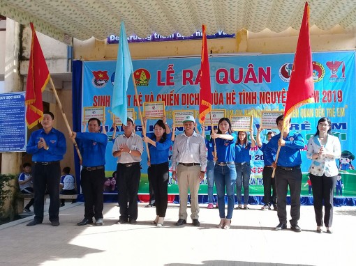 Châu Thành ra quân Sinh hoạt hè, Chiến dịch “Mùa hè tình nguyện” và Tháng hành động vì trẻ em năm 2019