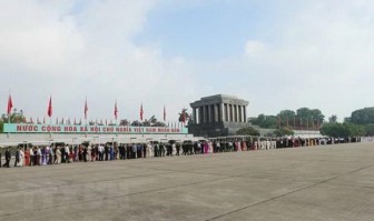 Tạm ngừng tổ chức lễ viếng Chủ tịch Hồ Chí Minh từ ngày 14-6