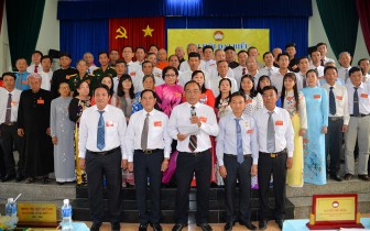Hoàn thành Đại hội đại biểu MTTQVN cấp huyện nhiệm kỳ 2019 - 2024