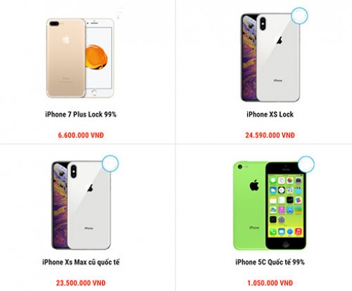 iPhone 5c tái xuất với giá 1 triệu đồng