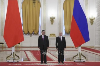 Nga -Trung sẽ tăng cường hợp tác chiến lược, bảo vệ ổn định khu vực và toàn cầu