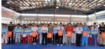 Khai mạc Giải Taekwondo học sinh tỉnh năm 2019