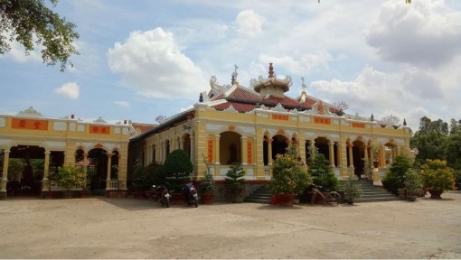 Ngôi chùa độc đáo miền Tây
