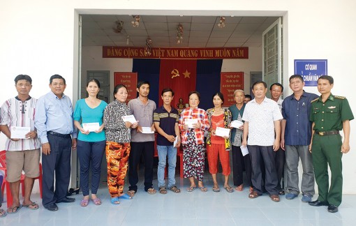 An Giang khẩn trương khắc phục thiệt hại do lốc xoáy ở An Phú