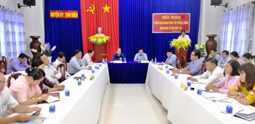 Tịnh Biên công bố dịch tả heo Châu Phi