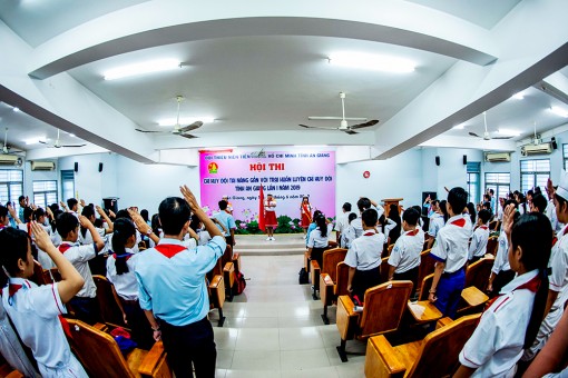 Khai mạc Hội thi “Chỉ huy Đội tài năng” gắn với Trại huấn luyện Chỉ huy Đội và Hội trại sáng tạo tỉnh An Giang lần I-2019