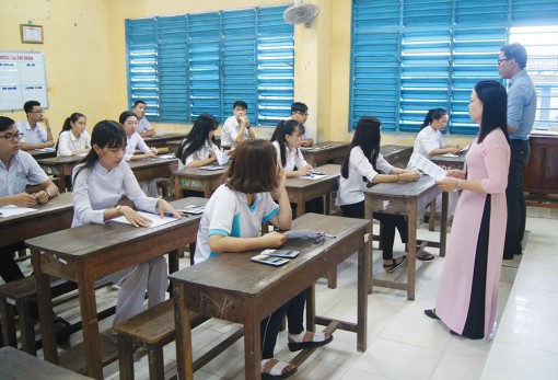 Tiến độ chuẩn bị cho kỳ thi THPT quốc gia