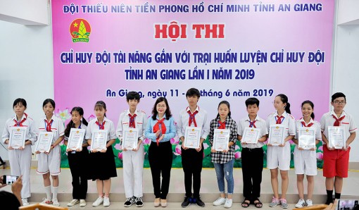 Kết thúc Hội thi “Chỉ huy Đội tài năng”