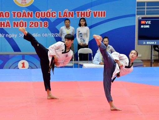 Quyền taekwondo An Giang vươn tầm thế giới