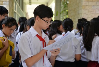 An Giang công bố điểm Kỳ thi tuyển sinh lớp 10 năm học 2019-2020