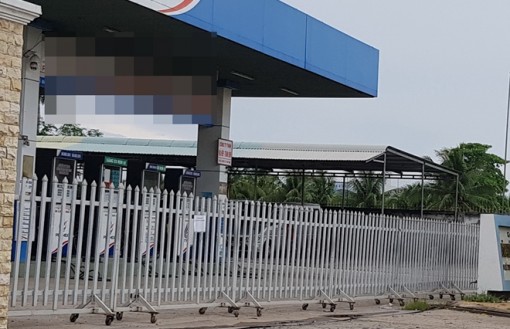 Nhiều cửa hàng xăng dầu của “đại gia” Trịnh Sướng đóng cửa