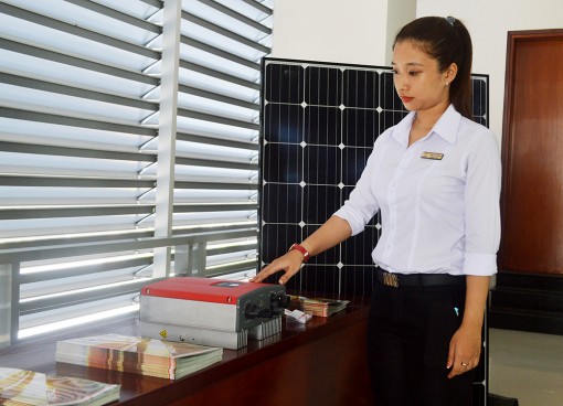Phát triển hệ thống điện năng lượng mặt trời áp mái nối lưới