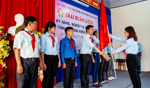 Khai mạc Trại huấn luyện kỹ năng, nghiệp vụ công tác Đội tỉnh