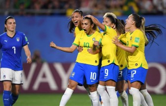 World Cup nữ 2019: Đã xác định được 14 đội tuyển vào vòng 1/8