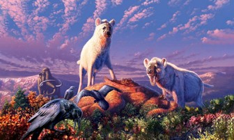 Hóa thạch tiết lộ loài linh cẩu từng sống ở vùng Bắc Cực