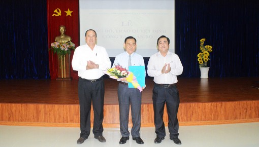 Bổ nhiệm đồng chí Châu Văn Ly giữ chức vụ Giám đốc Sở Lao động- Thương binh và Xã hội tỉnh