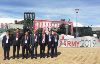 Việt Nam tham dự Diễn đàn kỹ thuật quân sự quốc tế 'Army-2019' tại LB Nga