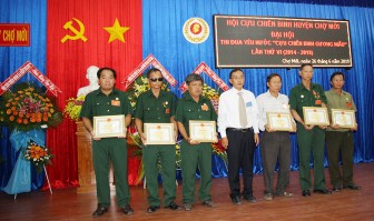 Đại hội thi đua yêu nước “Cựu Chiến binh gương mẫu” huyện Chợ Mới
