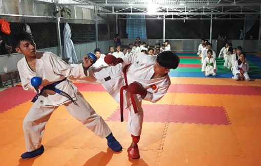 Hướng đến giải vô địch và trẻ Karate tỉnh Đồng Tháp