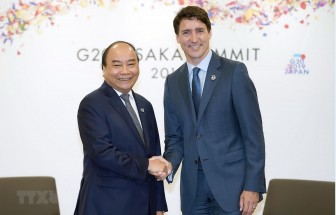 Thủ tướng Nguyễn Xuân Phúc gặp gỡ song phương các lãnh đạo thế giới