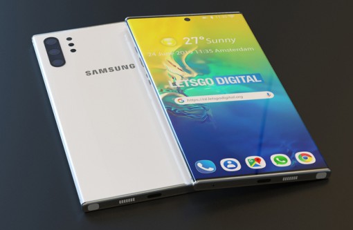 Lại lóa mắt với concept mới của Galaxy Note 10
