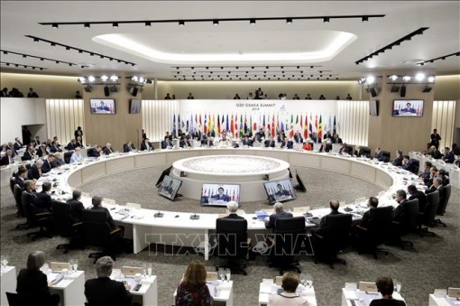 Các nhà lãnh đạo G20 thông qua Tuyên bố chung Osaka về kinh tế số