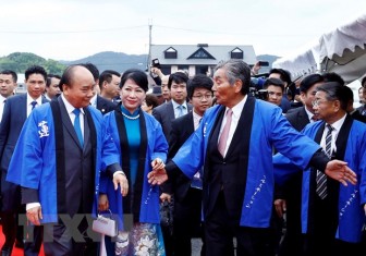 Thủ tướng Nguyễn Xuân Phúc dự Lễ hội hoa sen Nhật Bản-Việt Nam