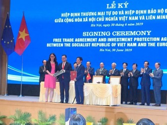 Ký kết EVFTA-EVIPA: Thúc đẩy mạnh mẽ phát triển kinh tế Việt Nam-EU
