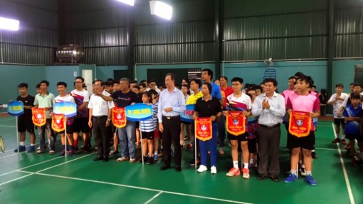 Hấp dẫn Giải cầu lông học sinh tỉnh An Giang