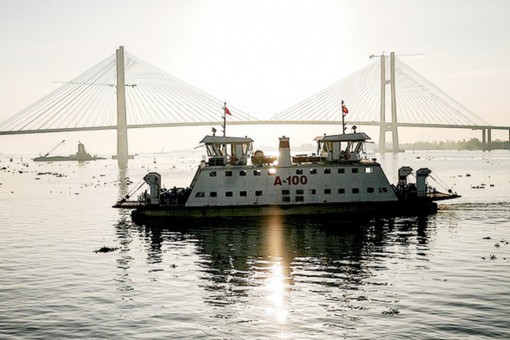 Đề nghị Tổng Cục Đường bộ để phà Vàm Cống hoạt động phà nhỏ