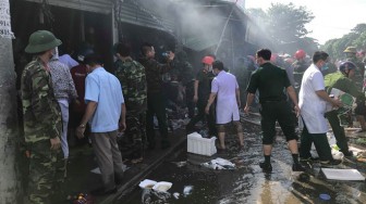 Xảy ra 2 vụ cháy liên tiếp tại Nghệ An