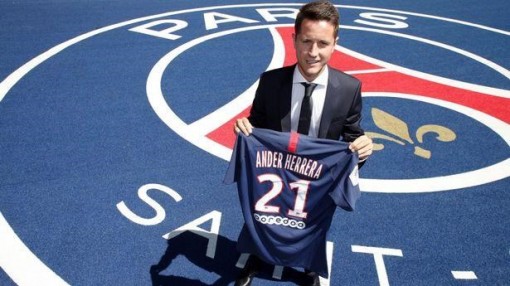 Ander Herrera chính thức gia nhập Paris Saint-Germain