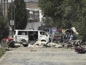 Đánh bom gây thương vong lớn tại miền Trung Afghanistan