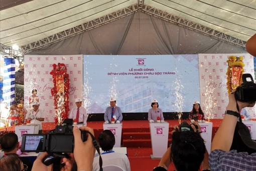 Khởi công bệnh viện Phương Châu Sóc Trăng 20 triệu USD