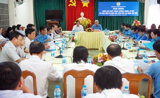 Đưa những nội dung có lợi cho người lao động vào thỏa ước lao động tập thể