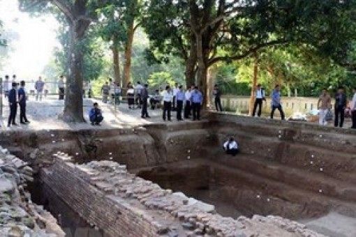 Nghiêm cấm hành vi tự ý đào bới, tìm kiếm di vật, cổ vật trong khu Di tích Văn hóa Óc Eo
